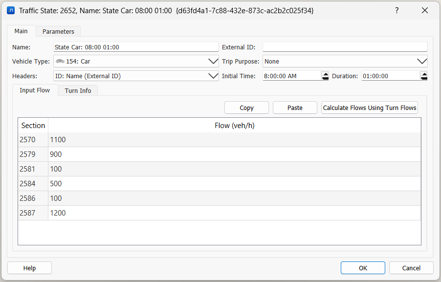 Figura do tutorial 1 — Aimsun Next 26.0.1