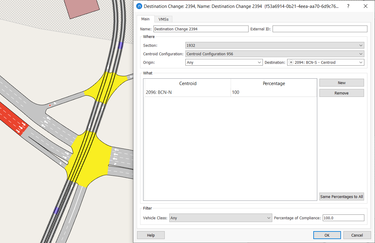 Figura do tutorial 3 — Aimsun Next 26.0.1